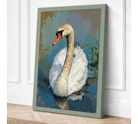 Grace and Weathered Time Canvas Wall Art Print 18x12 Inch (46 x 30 cm)