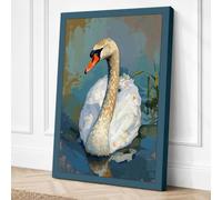 Grace and Weathered Time Canvas Wall Art Print 24x16 Inch (61 x 41 cm)