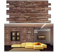 Grace Baltic - 3D Wall Panels for Interior Wall Decor Non-Adhesive Thin and Elastic PVC Wall Covering Panels for Home and Office… (12, Karelian)