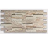 Grace Baltic 3D Wall Panels for Interior Wall Decoration, Non Adhesive Thin and Flexible PVC Panels, Interior Wall Decoration Tattoos, 3D PVC Material (16 Pieces / 7.52 m²)