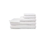 grace Bath Towel, 100% Cotton, White, Badetuch 100 x 150