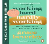 Grace Beverley Working Hard, Hardly Working Paperback Book in White Grace Beverley White