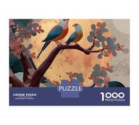 Grace Bird 1000 Piece Puzzles Beautiful View Animals Home Decoration Educational Game Gifts Puzzles for Adults Jigsaw Puzzles for Adults 70x50cm/1000pcs