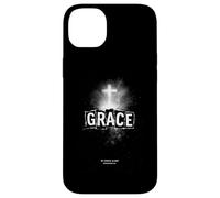 Grace by grace alone ephesians 2 8 cross Case for iPhone 14 Plus