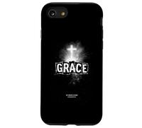 Grace by grace alone ephesians 2 8 cross Case for iPhone SE (2020) / 7/8