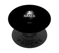 Grace by grace alone ephesians 2 8 cross PopSockets Adhesive PopGrip
