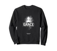 Grace by grace alone ephesians 2 8 cross Sweatshirt