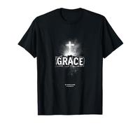 Grace by Grace Alone Ephesians 2 8 Cross T-Shirt