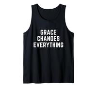 Grace Changes Everything Christian Faith Bible Worship Tank Top