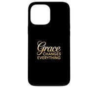Grace Changes Everything Inspirational Christian Design Case for iPhone 13 Pro Max