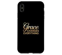 Grace Changes Everything Inspirational Christian Design Case for iPhone XS Max
