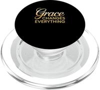Grace Changes Everything Inspirational Christian Design PopSockets PopGrip for MagSafe