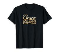 Grace Changes Everything Inspirational Christian Design T-Shirt