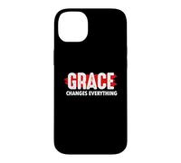 Grace Changes Everything - Jesus Christian God Faith Church Case for iPhone 14 Plus