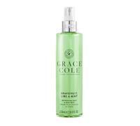 Grace Cole Body Spray 250ml - Grapefruit Lime & Mint Fragrance - Womens Hair & Body Mist - Refreshing, Moisturising Spray With Essential Oils - Vegan - Made In England
