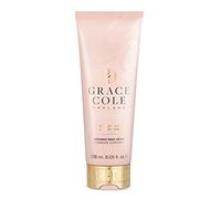 Grace Cole Ginger Lily & Mandarin Exfoliating Body Scrub 238ml Refreshing Hydrating - Essential Oils - Vegan and Cruelty Free, No SLS or Parabens - Made In England