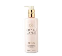 Grace Cole Ginger Lily & Mandarin Fragrance Cleansing Hand & Body Lotion 300ml - Essential Oils - Vegan and Cruelty Free, No SLS or Parabens - Made In England