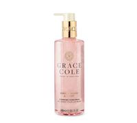 Grace Cole Vanilla Blush & Peony Hand Wash 300ml - Moisturising Liquid Soap Essential Oils - Vegan and Cruelty Free, No SLS or Parabens - Made In England
