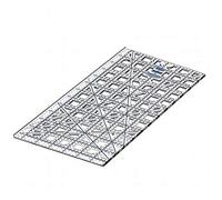 Grace Company TrueCut Ruler, 6.5 x 12.5 inches, Acrylic, Each