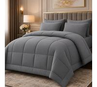 Grace Double Duvet 10.5 Tog (Pack of 2) For Warm & Cosy Nights - Thick & Cosy Double Quilt for All Year Around - Designed in UK, Anti-Bacterial, Ultrasoft, Breathable & Machine Washable Duvet