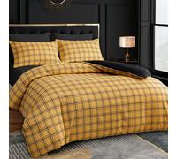 Grace Double Duvet Set - Premium Microfiber Reversible Duvet Cover Double (200 x 200 cm) 3 PCs - Ultrasoft Hypoallergenic Luxury Quilt Cover Bedding Set With Zipper Closure