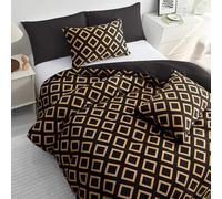 Grace Double Duvet Set - Premium Satin Silk Reversible Duvet Cover Double (200 x 200 cm) 3 PCs - Luxurious Hotel Quality Bedding Set With Zipper Closure