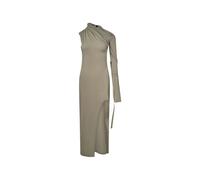 GRACE ELWOOD draped asymmetric midi dress - Neutrals 36-38