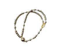 Grace & Faith, Handcrafted Rosary Bracelet, Magnetic Cross Charm Link Chain, Religious Prayer Bead Bracelet for Peace, Protection & Devotion