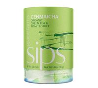 Grace Farms Organic GENMAICHA Green Tea (16 Pyramid Sachets) | Premium Japanese Sencha and Toasted Rice | Earthy and Smooth | Antioxidants and Polyphenols | Gives Back 100% of Profits