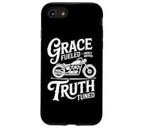 Grace Fueled Mercy Driven Truth Tuned Christian Biker Case for iPhone SE (2020) / 7/8