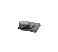 grace grand spa Classic Dots Bath Towel 70 x 140 cm Light Grey/Beige 100% Cotton