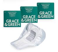 Grace & Green Light Bladder Protection Men's Shields - 3 x 12 Pack | 3D Leak Barrier & Odour Control | Ultra Absorbent | Comfort & Confidence | Bamboo Topsheet Sensitive on Skin | Underwear Pads