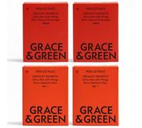 Grace & Green Organic Bamboo Daytime & Nighttime Pads, Regular Flow 36 Pack