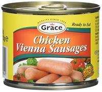 Grace Halal Chicken Viennas, Pack of 24 x 200g