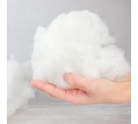 Grace Home 100% Polyester High Grade Virgin Hollowfibre Filling Stuffing For Cushions, Soft Toys, Teddy Bears, Pillows - Clean Anti-allergic (1 KG)