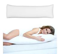 Grace Home Side Sleeper Bolster Body Pillow - Soft & Comfortable Maternity Pregnancy Support Cuddle Long Pillows (Small Double - 4FT)