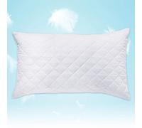 Grace Home Soft Feel Hotel Quality Quilted Pillows For Bed - Side, Stomach, Back Sleeping Pillows - 50x75cm (1)