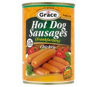 Grace Hot Dog Chicken Halal 400g