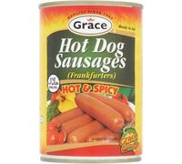Grace Hot Dog Hot Spicy Halal 400g