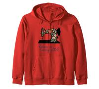 Grace in every stitch Floral Sewing Tailor Zip Hoodie