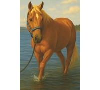 Grace in Motion: A Beautiful Horse Notebook: Hardcover Journal with 120 Lined Pages - 6" x 9" - Perfect Gift for Horse Lovers, Writers, and Dreamers