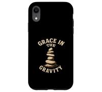 Grace In The Gravity Zen Rock Balance Case for iPhone XR
