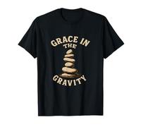 Grace In The Gravity Zen Rock Balance T-Shirt