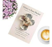 Grace in Your Pocket Devotional Book - Inspirational Scripture Guide | Premium Paper with Compact Lightweight Design, Portable Prayer Companion, Giftable Spiritual Reading for Travel Office Home