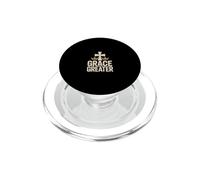 Grace Is Greater Christian Faith PopSockets PopGrip for MagSafe