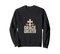 Grace Is Greater Christian Faith Sweatshirt