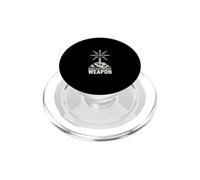 Grace Is My Greatest Weapon Christian PopSockets PopGrip for MagSafe