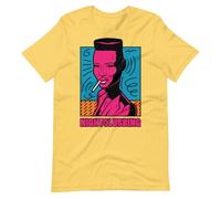 Grace Jones Nightclubbing T-Shirt Unisex Cotton Tee Yellow