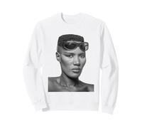 Grace Jones Singer Warm Leatherette Era 1980 Allan Ballard Sweatshirt