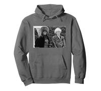 Grace Jones Singer With Artist Andy Warhol By Michael Grecco Pullover Hoodie